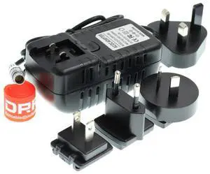 DRRI Teradek Smallhd Palalinx Arri Vaxis 0B 2 Pin Power Supply Adapter with Universal AC US UK EU AU Plug DRRI Teradek Smallhd Palalinx Arri Vaxis 0B 2 Pin Power Supply Adapter with Universal AC US UK EU AU Plug