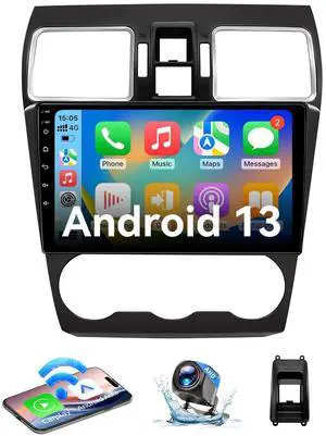 FBINSE Android 13 Car Stereo Radio Compatible with Subaru Forester WRX Impreza STi Crosstrek 2016-2018 with Wireless CarPlay Android Auto 9" Screen, WiFi/Bluetooth/GPS/Backup Camera FBINSE Android 13 Car Stereo Radio Compatible with Subaru Forester WRX Impreza STi Crosstrek 2016-2018 with Wireless CarPlay Android Auto 9" Screen, WiFi/Bluetooth/GPS/Backup Camera