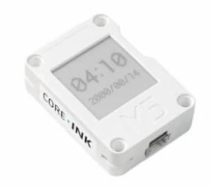 M5Stack Core Ink ESP32 Development Kit with WiFi, 1.54" E-Ink Display, 520KB RAM, 4MB Flash, 240MHz Dual Core, TypeC Interface M5Stack Core Ink ESP32 Development Kit with WiFi, 1.54" E-Ink Display, 520KB RAM, 4MB Flash, 240MHz Dual Core, TypeC Interface