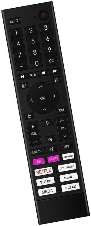 ERF3X80H Replacement Voice Remote Suits for Hisense 4K UHD VIDAA Smart TV 55A7GV 65A7GV 50A7GV 55H77G 65A6GV 55A6GV 50A6GV 43A6GV 65H77G 50H77G 43H77G 65A6GV 43A7GV ERF3X80H Replacement Voice Remote Suits for Hisense 4K UHD VIDAA Smart TV 55A7GV 65A7GV 50A7GV 55H77G 65A6GV 55A6GV 50A6GV 43A6GV 65H77G 50H77G 43H77G 65A6GV 43A7GV