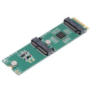 CY Adapter NGFF NVME M-Key Riser Card to E-Key WLAN Card & M.2 NGFF Key-M NVME SSD Adapter PCIE Packet Switch Compatible with NAS Industrial Control Board CY Adapter NGFF NVME M-Key Riser Card to E-Key WLAN Card & M.2 NGFF Key-M NVME SSD Adapter PCIE Packet Switch Compatible with NAS Industrial Control Board