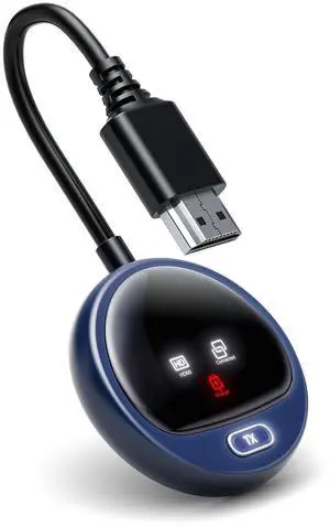 Wireless HDMI Transmitter with LED Display, WELUSOPU HDMI Wireless Sender Wireless HDMI Transmitter with LED Display, WELUSOPU HDMI Wireless Sender