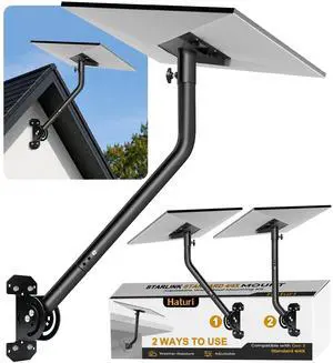 Haturi Mount for Starlink Standard 4 4X Gen 3, Adjustable 25 Inch Roof Mounting Kit, Long Heavy Duty Wall Mounts for Starlink,Include Aluminum Pipe Adapter^^ Easy Installation Haturi Mount for Starlink Standard 4 4X Gen 3, Adjustable 25 Inch Roof Mounting Kit, Long Heavy Duty Wall Mounts for Starlink,Include Aluminum Pipe Adapter^^ Easy Installation