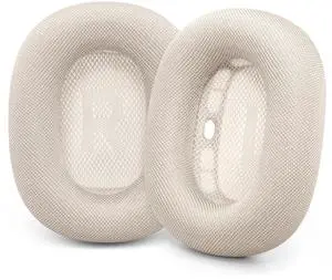 GEVO Upgraded Ear Cushions Replacement Earpads for AirPods Max 1 & 2 Headphones, Mesh Fabric Ear Pads Ear Covers Cups with Memory Foam and Magnet for AirPods Max 1 & 2 (Starlight) GEVO Upgraded Ear Cushions Replacement Earpads for AirPods Max 1 & 2 Headphones, Mesh Fabric Ear Pads Ear Covers Cups with Memory Foam and Magnet for AirPods Max 1 & 2 (Starlight)