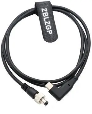 ZBLZGP Type-C USB C to Locking DC 12V 3A PD Power Cable (Right Angle USB C, 1M) ZBLZGP Type-C USB C to Locking DC 12V 3A PD Power Cable (Right Angle USB C, 1M)
