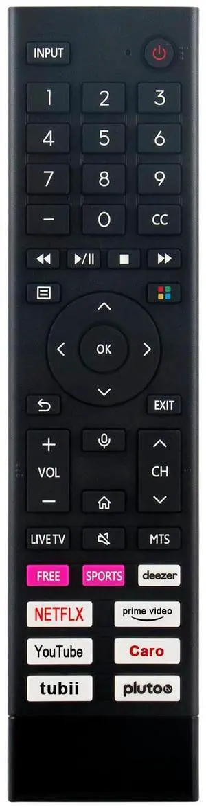 ERF3Y80H Replaced Voice Remote fit for Hisense LED 4K UHD Smart Android TV 43A53FUV 50A53FUV 55A53FUV 65A53FUV 58A6GV 43A6GV 55A6GV 65A6GV 50A6GV ERF3Y80H Replaced Voice Remote fit for Hisense LED 4K UHD Smart Android TV 43A53FUV 50A53FUV 55A53FUV 65A53FUV 58A6GV 43A6GV 55A6GV 65A6GV 50A6GV
