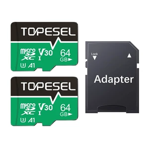 TOPESEL 64GB Micro SD Card 2 Pack for Camera,Smartphone,Tablet,Dash Cam TOPESEL 64GB Micro SD Card 2 Pack for Camera,Smartphone,Tablet,Dash Cam