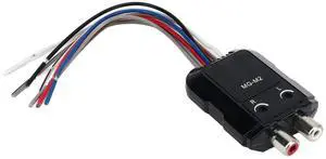 Acouto Car Audio Converter High to Low 2 Channel Line Output Stereo Convertor for All Amplifiers Acouto Car Audio Converter High to Low 2 Channel Line Output Stereo Convertor for All Amplifiers