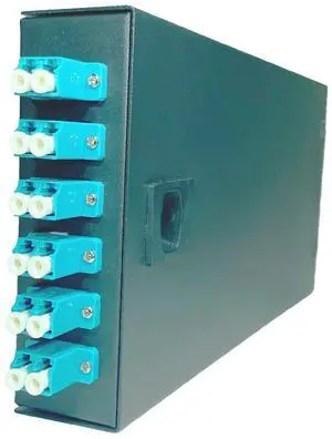 Fiber Optic Wall Mount Box with LC Couplers for Single Mode & Multimode Fiber Optic Cable. ^^ Fiber Box Enclosure for MPOEs, Network Rooms, and IDF Rooms. (LC 12 Strand OM3) Fiber Optic Wall Mount Box with LC Couplers for Single Mode & Multimode Fiber Optic Cable. ^^ Fiber Box Enclosure for MPOEs, Network Rooms, and IDF Rooms. (LC 12 Strand OM3)