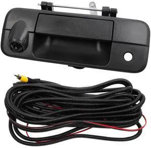 Dasbecan Tailgate Handle Backup Rear View Camera Compatible with 2007-2013 Toyota Tundra Waterproof with Key-Hole Reverse Parking Assist Back up Camera Assembly Replace#69090-0C051 720P Dasbecan Tailgate Handle Backup Rear View Camera Compatible with 2007-2013 Toyota Tundra Waterproof with Key-Hole Reverse Parking Assist Back up Camera Assembly Replace#69090-0C051 720P