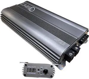 DOWN4SOUND JP23 V2 Gray ^^ Monoblock Amplifier - 2800W RMS, 1-Ohm Stable, Linkable for Car Audio Systems, High-Performance Bass Amplifier for 2800W Subwoofer Setup DOWN4SOUND JP23 V2 Gray ^^ Monoblock Amplifier - 2800W RMS, 1-Ohm Stable, Linkable for Car Audio Systems, High-Performance Bass Amplifier for 2800W Subwoofer Setup