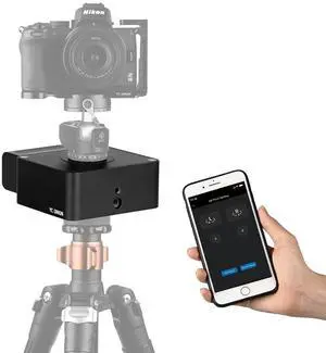 YC Onion Motorized Tripod Head Pan APP Control. 360 Multi-Angle Rotating Panoramic Shooting.Universal 1/4 Screw Hole/Compatible with Most Mobile Phone stabilizers YC Onion Motorized Tripod Head Pan APP Control. 360 Multi-Angle Rotating Panoramic Shooting.Universal 1/4 Screw Hole/Compatible with Most Mobile Phone stabilizers