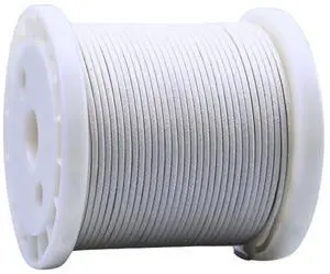 50 Ft ZIFLUX Cloth-Covered Waxed Vintage-Style Pushback Guitar Wire Pushback Wire for Electric Guitar Upgrades Kits (White) 50 Ft ZIFLUX Cloth-Covered Waxed Vintage-Style Pushback Guitar Wire Pushback Wire for Electric Guitar Upgrades Kits (White)