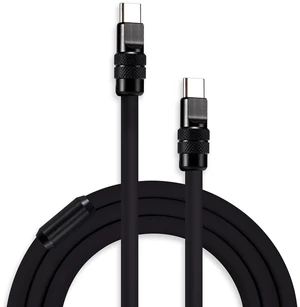 chubbycable 240W USB C to C Charging Cable, Matte Buckle Black, 19.6FT chubbycable 240W USB C to C Charging Cable, Matte Buckle Black, 19.6FT
