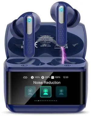 ZYHKON Wireless Earbuds, Bluetooth 5.4 Headphones, 48H HiFi Stereo Bluetooth Ear Buds with 5 EQ Modes, Transparency Mode, IPX7 Earphones, Blue ZYHKON Wireless Earbuds, Bluetooth 5.4 Headphones, 48H HiFi Stereo Bluetooth Ear Buds with 5 EQ Modes, Transparency Mode, IPX7 Earphones, Blue