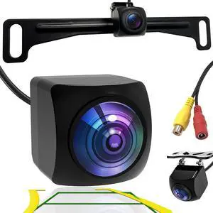 Bzuyrt AHD 1080P License Plate Backup Camera - Car Reversing Camera with Clear Night Vision & IP69K Waterproof -170 Degree Wide Angle Rear View Camera - for Vehicle Car Truck SUV RV Reverse Parking Bzuyrt AHD 1080P License Plate Backup Camera - Car Reversing Camera with Clear Night Vision & IP69K Waterproof -170 Degree Wide Angle Rear View Camera - for Vehicle Car Truck SUV RV Reverse Parking
