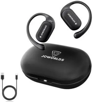JOWORLDS Bluetooth Headphones Air Conduction, IPX5 Waterproof Air Conduction Ear Buds, Over Ear Headphones with MIC, Over Ear Earbuds for Sports, Running Earbuds, 35 Hours Music, Clear Calls JOWORLDS Bluetooth Headphones Air Conduction, IPX5 Waterproof Air Conduction Ear Buds, Over Ear Headphones with MIC, Over Ear Earbuds for Sports, Running Earbuds, 35 Hours Music, Clear Calls
