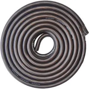 SoundBox Connected 4 Gauge Black Amplifier Amp Power/Ground Wire 25 Feet Superflex Cable 25' SoundBox Connected 4 Gauge Black Amplifier Amp Power/Ground Wire 25 Feet Superflex Cable 25'