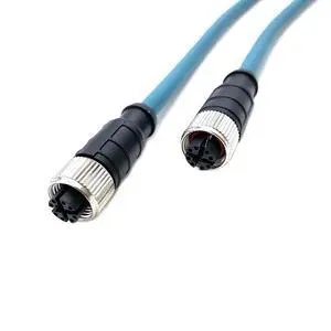 fozuioh 3.28ft M12 8 Pin X Code Female to Female Industrial Ethernet Cable High Flex Cat7 Shielded Field Wireable Cable Assembly for Automation Application 1Meter fozuioh 3.28ft M12 8 Pin X Code Female to Female Industrial Ethernet Cable High Flex Cat7 Shielded Field Wireable Cable Assembly for Automation Application 1Meter