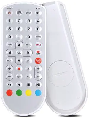 FQOUG New Replacement Remote Control for SYLVOX 15.6 inch Under Cabinet TV (White) FQOUG New Replacement Remote Control for SYLVOX 15.6 inch Under Cabinet TV (White)