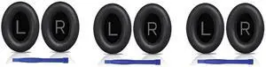 Replacement Ear Pads for Bose Headphones, Protein Leather Ear Cushions Compatible with Bose QC45 Replacement Ear Pads/QuietComfort SE (QC SE)/Quiet Comfort Wireless Over-Ear Headphones, 6 Replacement Ear Pads for Bose Headphones, Protein Leather Ear Cushions Compatible with Bose QC45 Replacement Ear Pads/QuietComfort SE (QC SE)/Quiet Comfort Wireless Over-Ear Headphones, 6