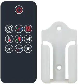 Replacement Remote Control for Napoleon Electric Fireplace W190-0251 NEFL36CFH-1 NEFL42CFH-1 NEFL50CFH-1 NEFL60CFH-1 NEFL72CFH-1,with Wall Mounting Bracket Replacement Remote Control for Napoleon Electric Fireplace W190-0251 NEFL36CFH-1 NEFL42CFH-1 NEFL50CFH-1 NEFL60CFH-1 NEFL72CFH-1,with Wall Mounting Bracket
