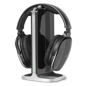 Daysnew Wireless Headphones for Watching TV with Charging Station and RF Transmitter, Comfortable TV Headset for Seniors, Compatible with All TVs, Black and Silver Daysnew Wireless Headphones for Watching TV with Charging Station and RF Transmitter, Comfortable TV Headset for Seniors, Compatible with All TVs, Black and Silver