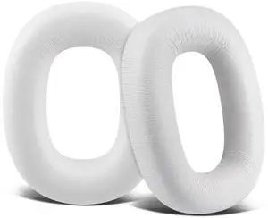 SOULWIT Ear Pads Cushions Replacement for Bowers & Wilkins PX8/PX7 S2/PX7 S2e Over-Ear Headphones (Do Not Fit PX7), Earpads with Soft Protein Leather, High-Density Noise Isolation Foam - White SOULWIT Ear Pads Cushions Replacement for Bowers & Wilkins PX8/PX7 S2/PX7 S2e Over-Ear Headphones (Do Not Fit PX7), Earpads with Soft Protein Leather, High-Density Noise Isolation Foam - White
