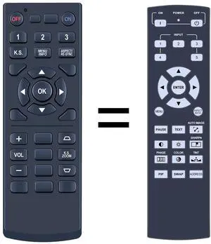 WKOLF New Remote Replacement for Barco RLM-W14 RLM-W8 RLS-W12 RLM-W6 Projector WKOLF New Remote Replacement for Barco RLM-W14 RLM-W8 RLS-W12 RLM-W6 Projector
