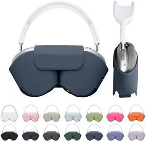 kwmobile Cover for Apple AirPods Max/AirPods Max 2 Case - Sleep Mode Compatibility - Polyester Case for Headphones - Vintage Blue kwmobile Cover for Apple AirPods Max/AirPods Max 2 Case - Sleep Mode Compatibility - Polyester Case for Headphones - Vintage Blue