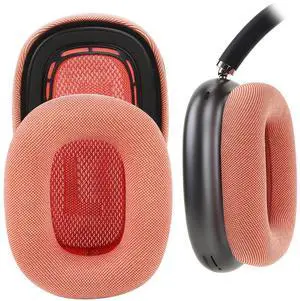 EARROCK Replacement Gel Ear Cushions for Apple AirPods Max 1, Mesh Fabric Covered Ear Pads & Silicone & Memory Foam and Magnet (Pink) EARROCK Replacement Gel Ear Cushions for Apple AirPods Max 1, Mesh Fabric Covered Ear Pads & Silicone & Memory Foam and Magnet (Pink)