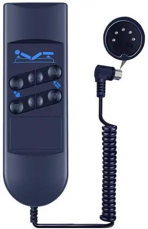 HZIME New Replacement Bed Motor Hand Remote Control Compatible for Okimat II6 Button 5 Pin Remote for Okin Refined Hospital Beds HZIME New Replacement Bed Motor Hand Remote Control Compatible for Okimat II6 Button 5 Pin Remote for Okin Refined Hospital Beds