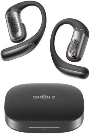 SHOKZ OpenFit Pro Open-Ear True Wireless Earbuds with Open-Ear Noise Reduction, Optimised for Dolby Atmos, Deep Bass, 50H Playtime, AI-Powered Clear Calls for Work, Sport, Bluetooth 6.1, IP55, SHOKZ OpenFit Pro Open-Ear True Wireless Earbuds with Open-Ear Noise Reduction, Optimised for Dolby Atmos, Deep Bass, 50H Playtime, AI-Powered Clear Calls for Work, Sport, Bluetooth 6.1, IP55,