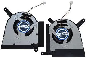 LANDALANYA Replacement New CPU and GPU Cooling Fan for ASUS FX607 FA607 FX607JU FX607JV FA607PI FA607PV 2024 Series FS3Q FS3R DFSCK22D05883P DFSCL12E16486P 13NR0HW0M03011 13NR0HW0M02011 DC12V 1A Fa LANDALANYA Replacement New CPU and GPU Cooling Fan for ASUS FX607 FA607 FX607JU FX607JV FA607PI FA607PV 2024 Series FS3Q FS3R DFSCK22D05883P DFSCL12E16486P 13NR0HW0M03011 13NR0HW0M02011 DC12V 1A Fa