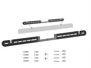 ynVISION.DESIGN Soundbar Wall Mount compatible with Sonos Arc Ultra and Sonos Arc - Includes All Hardware and Anchors for Drywall & Hard Surface- Vibration-Reducing Foam Pads - Flat Wall Mount - Black ynVISION.DESIGN Soundbar Wall Mount compatible with Sonos Arc Ultra and Sonos Arc - Includes All Hardware and Anchors for Drywall & Hard Surface- Vibration-Reducing Foam Pads - Flat Wall Mount - Black