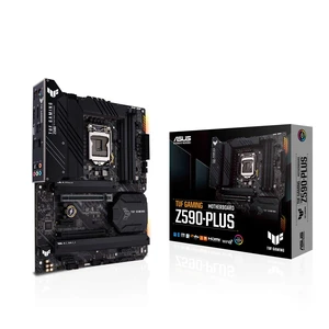 ASUS TUF Gaming Z590-Plus, LGA 1200 (Intel11th/10th Gen) ATX Gaming Motherboard (PCIe 4.0, 3xM.2/NVMe SSD, 14+2 Power Stages,USB 3.2 Front Panel Type-C, 2.5Gb LAN, Thunderbolt 4, Aura RGB Lighting) ASUS TUF Gaming Z590-Plus, LGA 1200 (Intel11th/10th Gen) ATX Gaming Motherboard (PCIe 4.0, 3xM.2/NVMe SSD, 14+2 Power Stages,USB 3.2 Front Panel Type-C, 2.5Gb LAN, Thunderbolt 4, Aura RGB Lighting)