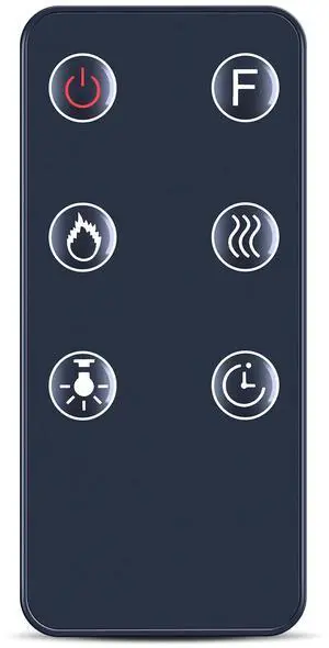 New Fireplace Replacement Remote Control Fit for Anpuce 50 60 70 80 inch Ultra-Thin Electric Fireplace New Fireplace Replacement Remote Control Fit for Anpuce 50 60 70 80 inch Ultra-Thin Electric Fireplace