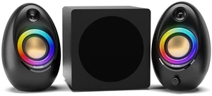 Bluedee Computer Speakers with Subwoofer, 2.1 PC Speakers, 80W Peak Power Bluedee Computer Speakers with Subwoofer, 2.1 PC Speakers, 80W Peak Power