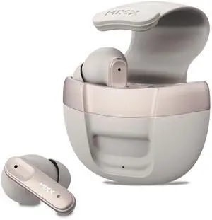 MIXX StreamBuds Solo 3 True Wireless Earbuds with Mic, Bluetooth 5.1, 18H Playtime, Quick Charge, Touch Controls, Compact Magnetic Charging Case, in-Ear Headphones for iPhone Android Champagne MIXX StreamBuds Solo 3 True Wireless Earbuds with Mic, Bluetooth 5.1, 18H Playtime, Quick Charge, Touch Controls, Compact Magnetic Charging Case, in-Ear Headphones for iPhone Android Champagne