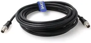 Eonvic M12 Ethernet Cable X-Code 8 Pin Male to 8 Pin Male Cat6A High Flex Shielded Industrial Gigabit Networks Cable for Cognex in-Sight 9000 DataMan 470/580 (1M) Eonvic M12 Ethernet Cable X-Code 8 Pin Male to 8 Pin Male Cat6A High Flex Shielded Industrial Gigabit Networks Cable for Cognex in-Sight 9000 DataMan 470/580 (1M)