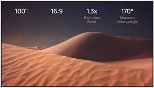 XGIMI 100'' Fixed Frame Projector Screen 16:9 HD for Home Theater Cinema Business PresentationsLightweightSimple InstallationUltra-Thin Design XGIMI 100'' Fixed Frame Projector Screen 16:9 HD for Home Theater Cinema Business PresentationsLightweightSimple InstallationUltra-Thin Design