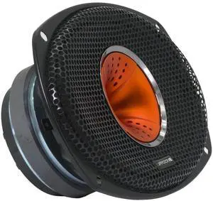 Warzone WZ69Si 6x9-Inch Mid-Range + Driver Speaker, 1200W Max, 4 Ohms, 30oz Magnet, Black Steel Basket with Aluminum Dome Tweeter for Car Audio (Single) Warzone WZ69Si 6x9-Inch Mid-Range + Driver Speaker, 1200W Max, 4 Ohms, 30oz Magnet, Black Steel Basket with Aluminum Dome Tweeter for Car Audio (Single)
