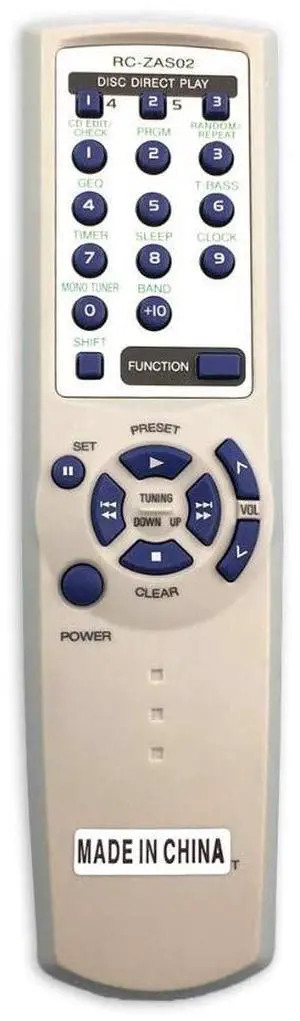 Bestol 1PCS remote control suitable for AIWA tv AV SYSTEM Audio power amplifier RC-ZAS02 CONTROLLER DVD PLAYER Bestol 1PCS remote control suitable for AIWA tv AV SYSTEM Audio power amplifier RC-ZAS02 CONTROLLER DVD PLAYER
