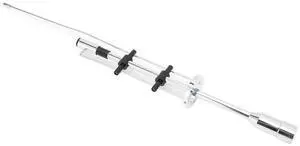 Car Dual Band Antenna, High Gain 3.5dBi Stainless Steel VHF Antenna for Mobile Radio Signal Reception with PL259 Connector 145MHz 435MHz Car Dual Band Antenna, High Gain 3.5dBi Stainless Steel VHF Antenna for Mobile Radio Signal Reception with PL259 Connector 145MHz 435MHz