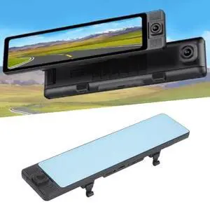 3 Channel Dash Cam, 4K Rear View Mirror Camera with Front, Rear, Inside Recording, 180 Degree Wide Angle, Parking Monitor, GPS 3 Channel Dash Cam, 4K Rear View Mirror Camera with Front, Rear, Inside Recording, 180 Degree Wide Angle, Parking Monitor, GPS