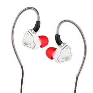 HIFIXAUDIO 7Hz Salnotes Zero in-Ear Monitor, 10mm Dynamic Driver IEM Wired Earbuds with Metal Composite Diaphragm Faceplate, HiFi Earphone with Detachable 2Pin OFC Cable (3.5mm with Mic, White) HIFIXAUDIO 7Hz Salnotes Zero in-Ear Monitor, 10mm Dynamic Driver IEM Wired Earbuds with Metal Composite Diaphragm Faceplate, HiFi Earphone with Detachable 2Pin OFC Cable (3.5mm with Mic, White)