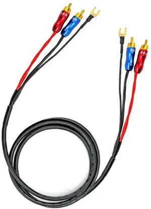 KKCable FO-I RCA Cable with Ground Wire, Dual RCA Stereo Interconnect Cable - 1.5M (4.92ft) KKCable FO-I RCA Cable with Ground Wire, Dual RCA Stereo Interconnect Cable - 1.5M (4.92ft)