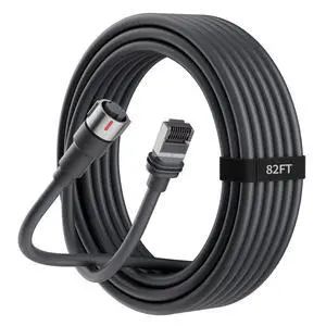 82FT/25M Starlink Performance Gen 3 Cable Starlink Power Cable for Performance Gen3 Dish and Advanced Power Supply Waterproof 82FT/25M Starlink Performance Gen 3 Cable Starlink Power Cable for Performance Gen3 Dish and Advanced Power Supply Waterproof