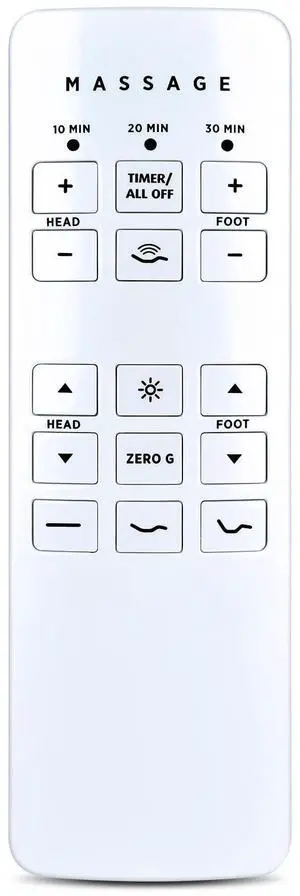 RYQIF RF258C 76398 79016 Replacement Remote Contro Compatible with Okin Serta Motion Perfect II III Ergomotion V400 V330 E6 Adjustable Bed Base RYQIF RF258C 76398 79016 Replacement Remote Contro Compatible with Okin Serta Motion Perfect II III Ergomotion V400 V330 E6 Adjustable Bed Base
