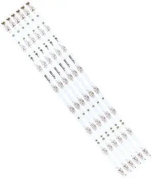 GuuYebe 6 Pieces LED Backlight Strip TV Replacement Part for JL.D65081330-365AS-M 65HR330M08A1 65S421 65S425 65S423 65S425TGAA 65 inch TVs GuuYebe 6 Pieces LED Backlight Strip TV Replacement Part for JL.D65081330-365AS-M 65HR330M08A1 65S421 65S425 65S423 65S425TGAA 65 inch TVs